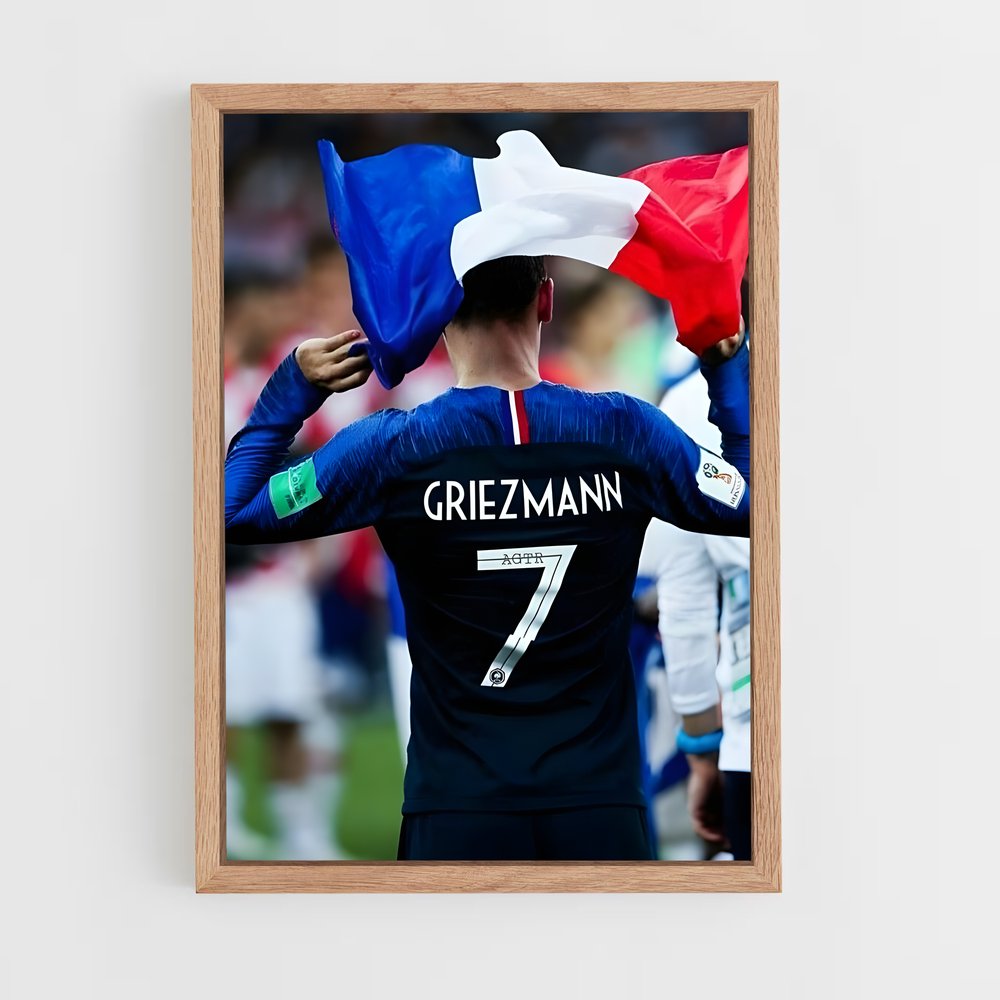 Poster Griezmann en Fête (vue 4)